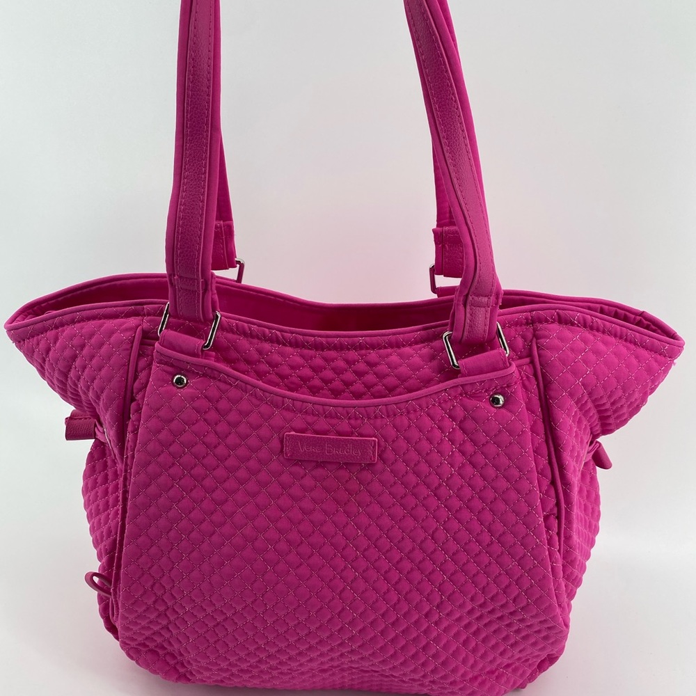 Vera Bradley Microfiber Glenna Satchel Purse